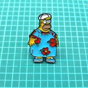 ザ・シンプソンズ★ホーマーのピンバッジ★新品未使用品 ピンズ the Simpsons ブローチ バッチ pins アロハシャツ