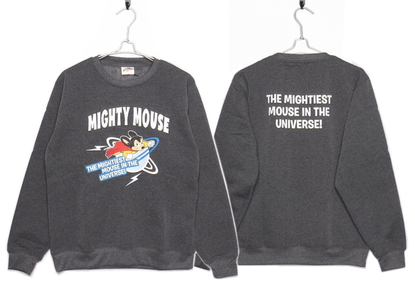 即決■★マイティ・マウス Mighty Mouse★■トレーナー:SIZE=L