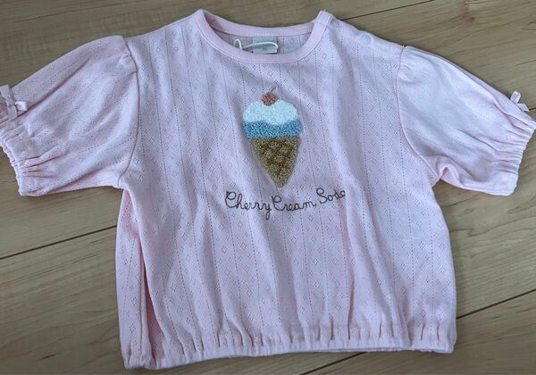 アイスクリームTシャツ80