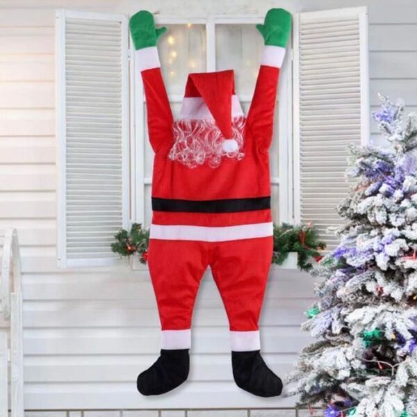貼るサンタ ディスプレイ サンタクロース クリスマス デコレーション 装飾 オーナメント 飾り