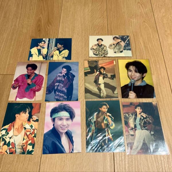 KinKiKIDS ジャニーズ 生写真10枚セット プロマイド 30年以上前
