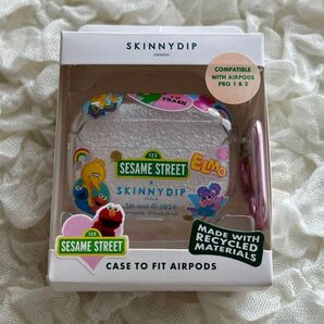 SKINNYDIP スキニーディップSesame Street セサミストリートAirPodsPro用ケース 第1・2世代共通