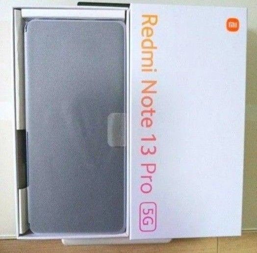 【新品未使用品】Redmi Note 13 Pro 5G ミッドナイトブラック XIG05 256GB SIMフリー au/国内版