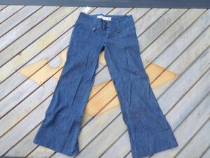 ジーンズ ジーパンAZno.16 MOSSIMO モッシモ　7 FLARE LOW RISE デニムG　pants JEANS