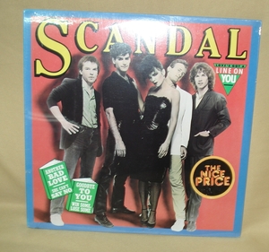 スキャンダル SCANDAL/ファースト(LP,US盤新品未開封)