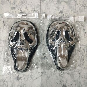 【未使用】スクリーム マスク ハロウィン パーティー 2個セット