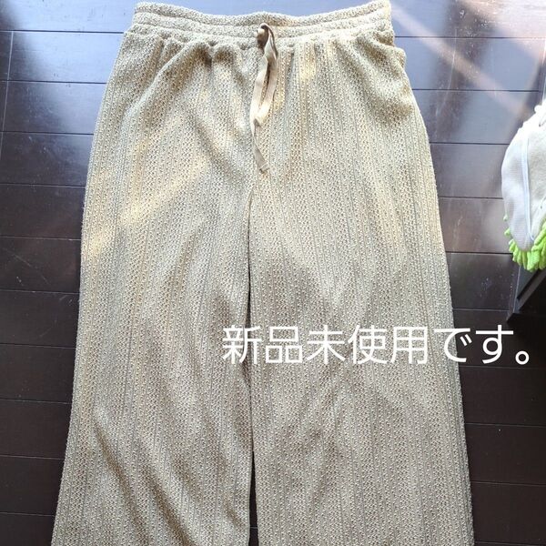 ワイドパンツ パンツ ウエストゴム イージーパンツ