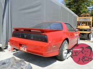 SSParts rear bumper Pontiac Transam part removing car 