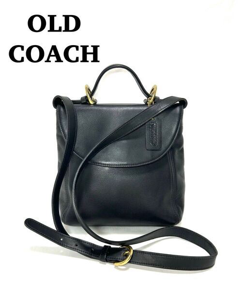 【美品】COACH オールドコーチ ショルダーバッグ USA製 K6H-4158