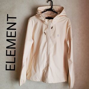 ELEMENT エレメント レインブルゾン ジャケット クリームホワイト サイズM ユニセックス