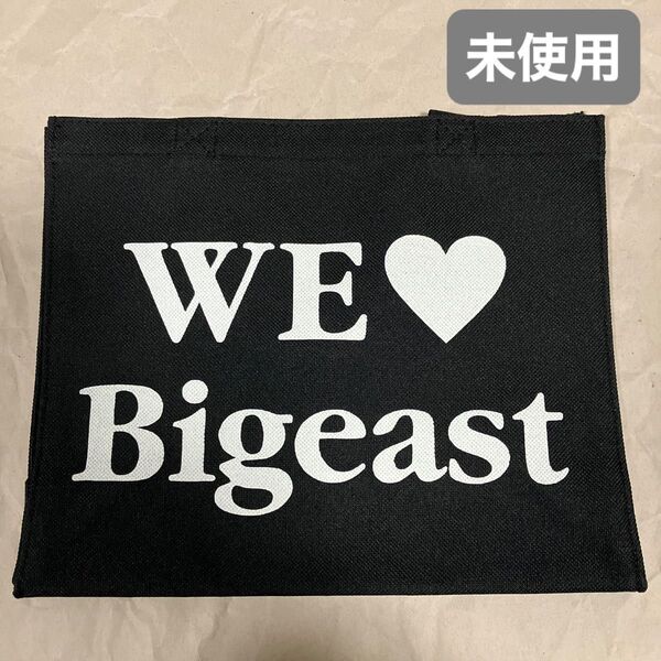 【未使用品】東方神起 バッグ Bigeast FC限定 トートバッグ ユノ チャンミン ジェジュン ジュンス ユチョン ミニトート