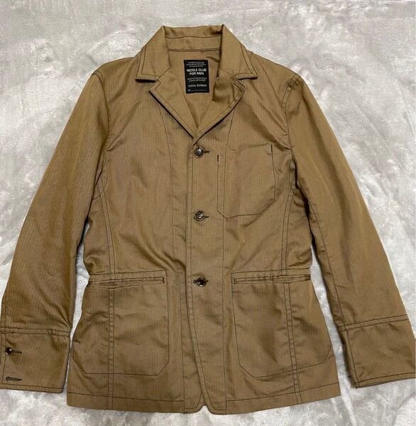 NICOLE CLUB FOR MEN ブラウンジャケット