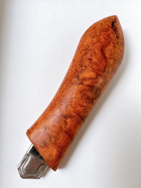 花梨瘤 高級 ウッドハンドルカッターナイフ L型リミテッドタイプ