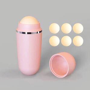 あぶらとりボール 油取り スティック ハンディ コンパクト ピンク 便利