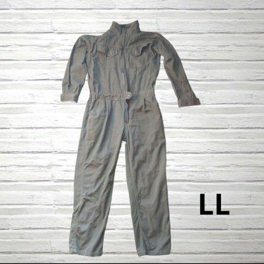 ワークマンWORKMAN 作業着つなぎ LLサイズ モスグリーン