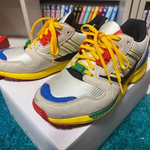 レア 27.5 LEGO × adidas ZX 8000 "LEGO" レゴ × アディダス ZX 8000 レゴ スニーカー