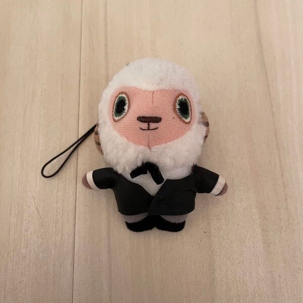 ひつじのしつじくん ぬいぐるみ携帯ストラップ docomo