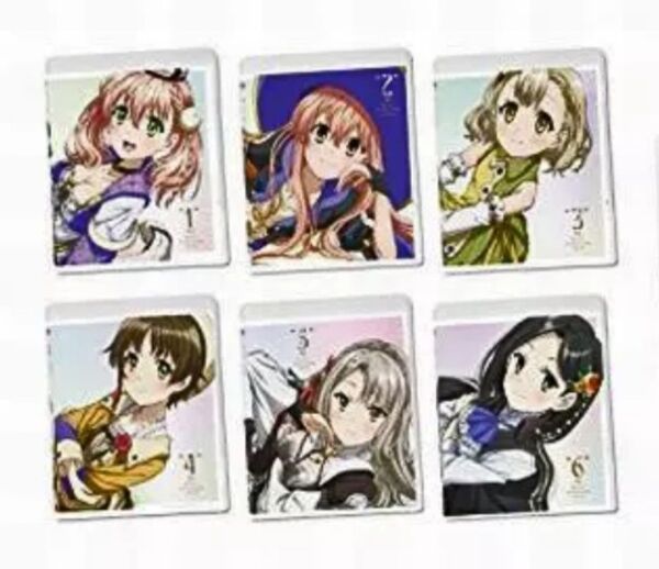 アニメ エスカ&ロジーのアトリエ Blu-ray 黄昏の空の錬金術士 全6巻セット アトリエシリーズ ブルーレイ