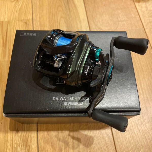 未使用! DAIWA SLP INX.label IR CT SV TW 8.5L ダイワ ベイトリール TW 左ハンドル