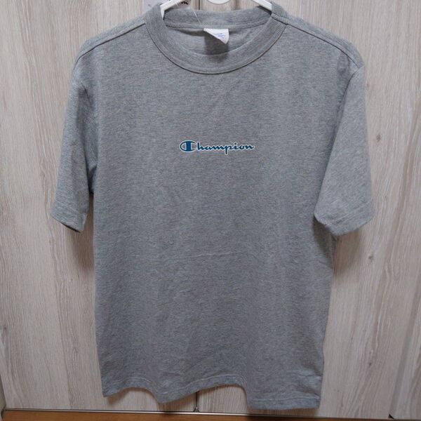 チャンピオン Champion Tシャツ Mサイズ バックプリント グレー