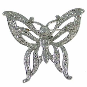 A1131* Vintage brooch * butterfly * butterfly motif *