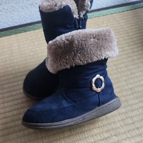 ボア付きブーツ 19cm