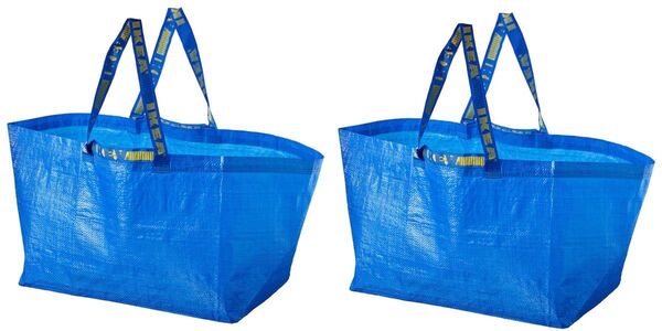 FRAKTA フラクタ キャリーバッグ L 2個セット IKEA