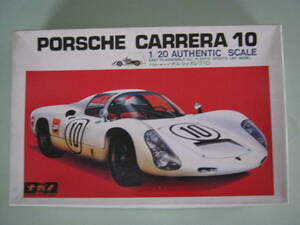 ナガノ　１/２０【１９６８　プロトタイプ　ポルシェ・カレラ１０（ディスプレイ　モデルキット）】