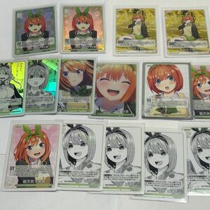 五等分の花嫁 カードゲーム 中野四葉 GR RR PR+ U+ C+ PR まとめセット