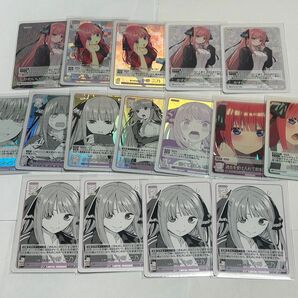 五等分の花嫁 カードゲーム 中野ニ乃 RR+ GR RR R+ U+ C+ PR まとめセット
