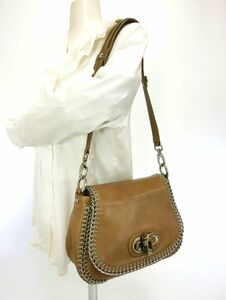 special price goods!ANTEPRIMA MISTO* Anteprima Mist * original leather handbag semi shoulder bag shoulder .. lady's brand used 18-C079