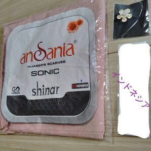 ブルカ スカーフ&プローチ ★ インドネシア土産