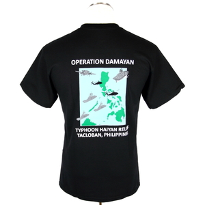 HSM-77 SABERHAWKS WESTPAC 2013 OPERATION DAMAYAN Tシャツ　XLサイズ