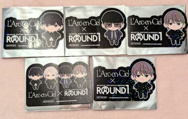 L'Arc~en~Ciel×ROUND1 オリジナルステッカー