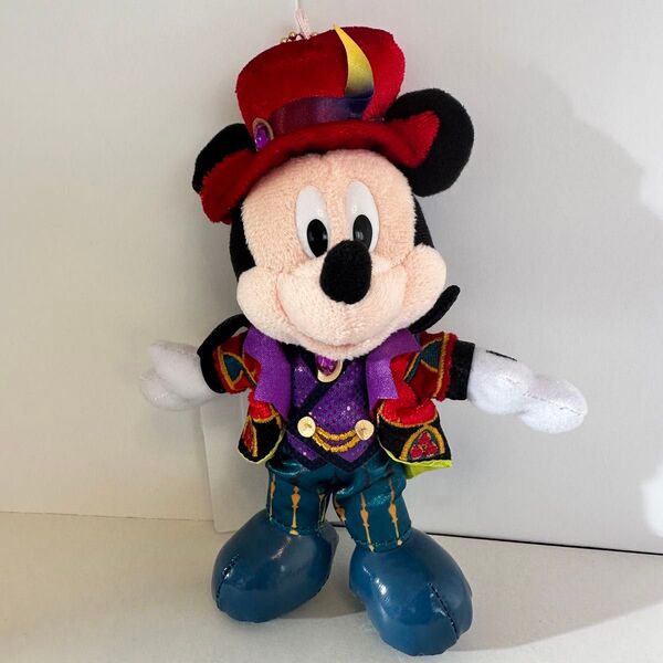 ディズニーランド ハロウィン2024 ミッキー ぬいぐるみバッジ