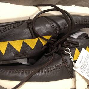 ゴールデンサイズのデッドストック♪ VISVIM ANCESTOR NEZ-PERCE BROWN 三角 茶 茶色ビズビム ヴィズヴィム 27.5 10