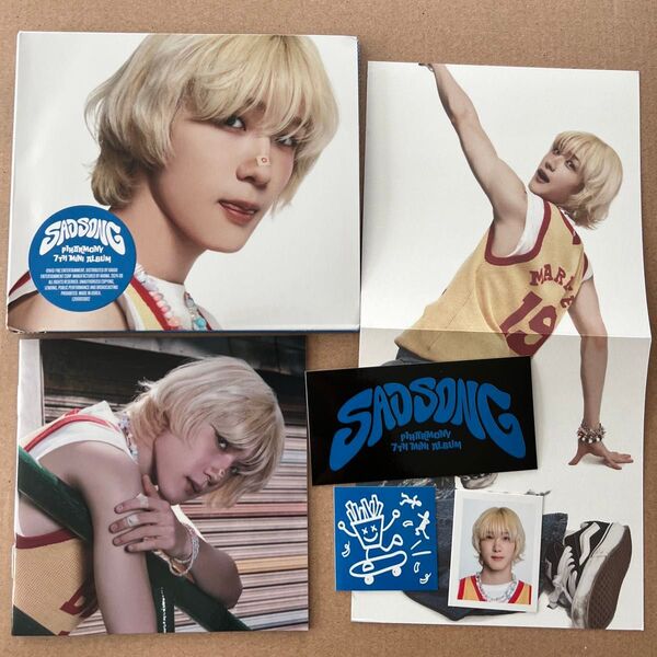 P1Harmony SAD SONG Digipack CD ソウル