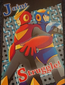  ◆ロックマン同人誌【クイックマン＆フラッシュマン】◆S.A.Color◆Joint Struggle!