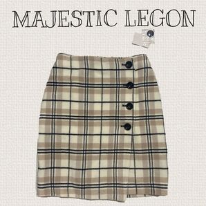 MAJESTIC LEGON マジェスティックレゴン チェック スカート