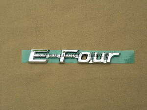 E-Four E Four EFour ロゴ エンブレム EMBLEM 純正 部品 TOYOTA PARTS トヨタ パーツ a 4WD AWD 日産 三菱 スバル ダイハツ LEXUS レクサス