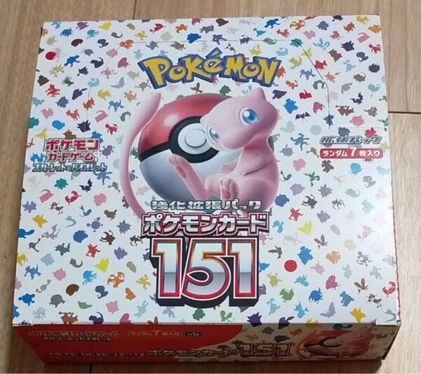 ポケモンカード151シュリンクなし未開封BOX