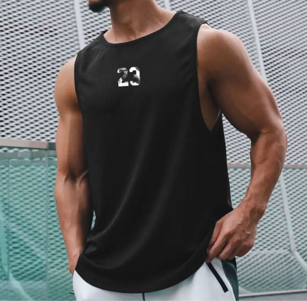 新品 XXL マイケルジョーダン タンクトップ ブラック 黒 NBA ブルズ 2XL