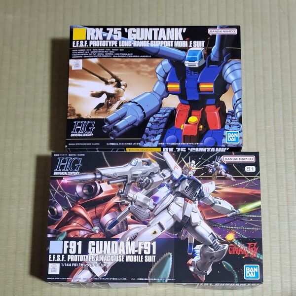 HG ガンタンク HG ガンダムF91