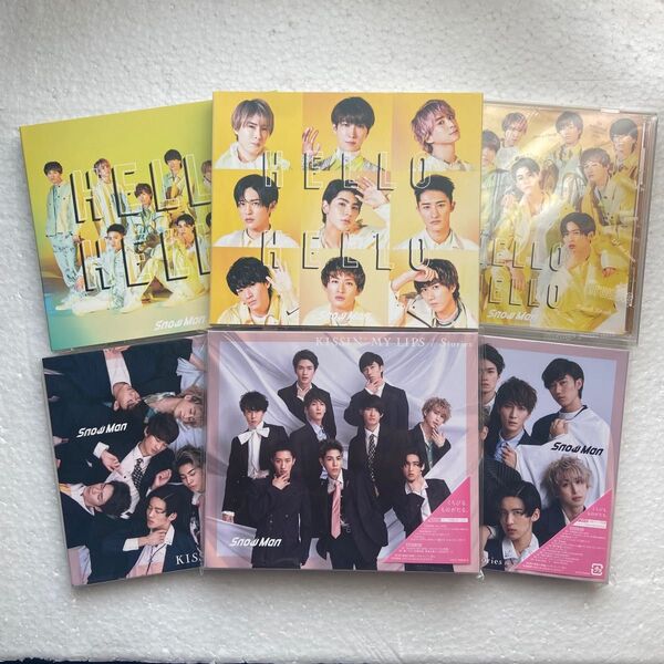 SnowMan 3形態セット KISSIN’ MY LIPS /HELLO HELLO CD