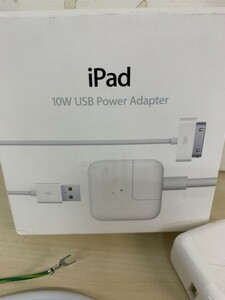 アップル　■　純正　★　アップル　★　ipad 10w　USB　pawer Adapter 新品