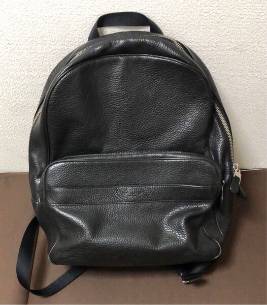 ※最終価格 coach 本革 バックパック