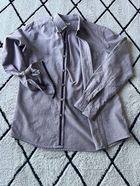a.v.v HOMME 長袖 シャツ L コットン100%