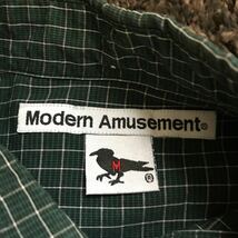 ☆Modern Amusement モーダンアミューズメントチェックシャツ M☆_画像3