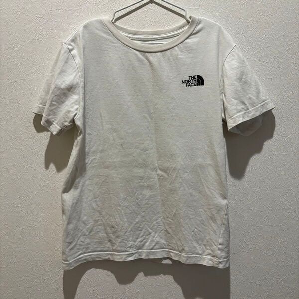 ノースフェイス 半袖 Tシャツ キッズ ホワイト 140
