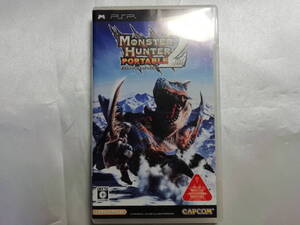 中古品/欠品有り PSPソフト モンスターハンターポータブル2nd 説明書欠品